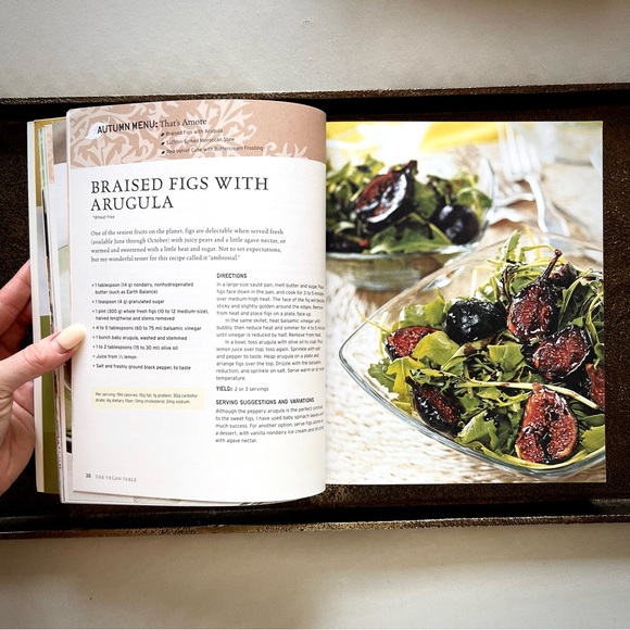 BOOK • “The Vegan Table” Cookbook • - Picture 6 of 10